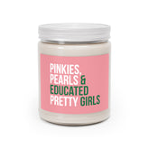 Pinkies Pearls & Educated Pretty Girls Scented Candles - Pink