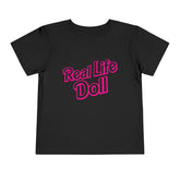 Real Life Doll Barbs Toddler T-Shirt - Black