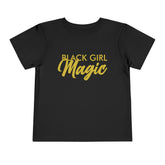Black Girl Magic Toddler T-Shirt - Black