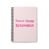 Purpose Driven Entrepreneur Spiral Notebook