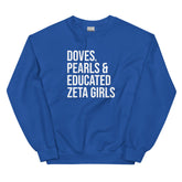 Doves Pearls & Educates Zeta Girls Sweatshirt