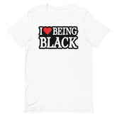 I Love Being Black T-Shirt - Red