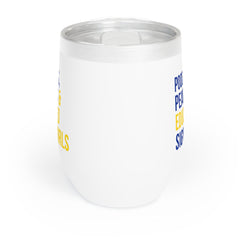 Poodles Pearls & Educated Sigma Girls Wine Tumbler - Multi