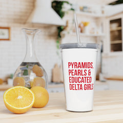 Pyramids Pearls & Educated Delta Girls 20oz Tumbler