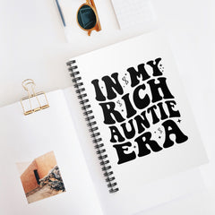 In My Rich Auntie Era Spiral Notebook