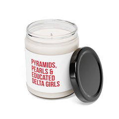 Pyramids Pearls & Educated Delta Girls Scented Soy Candle