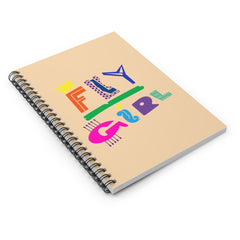 Fly Girl Spiral Notebook