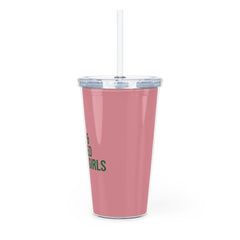 Pinkies Pearls & Educated Pretty Girls 20oz Tumbler - Pink