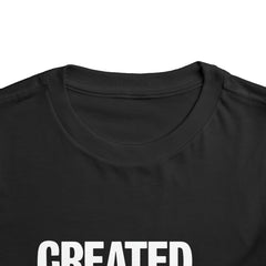 Created By A Black Woman Toddler T-Shirt - White