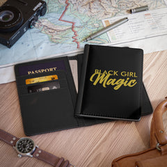 Black Magic Girl Passport Cover