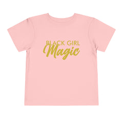 Black Girl Magic Toddler T-Shirt - Black