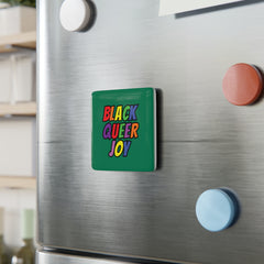 Black Queer Joy Square Porcelain Magnet
