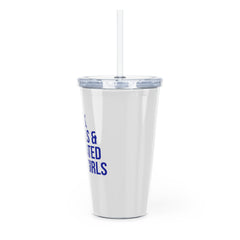 Doves Pearls & Educated Zeta Girls 20oz Tumbler - White