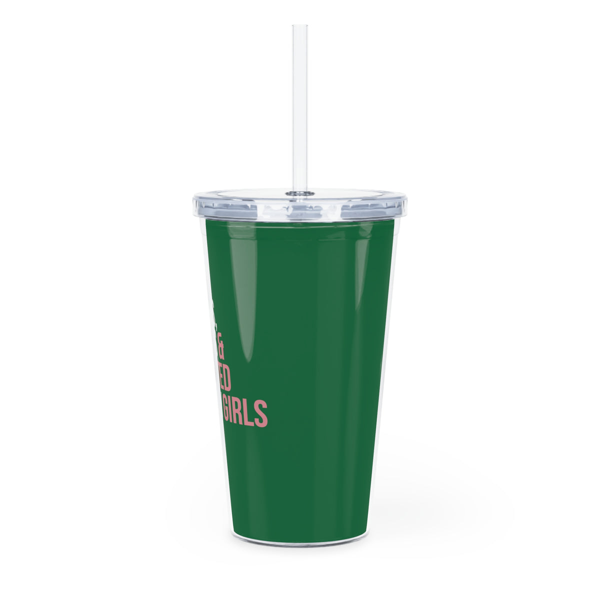 Pinkies Pearls & Educated Pretty Girls 20oz Tumbler - Green