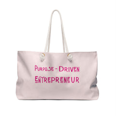 Purpose-Driven Entrepreneur Weekender Bag