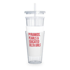 Pyramids Pearls & Educated Delta Girls 20oz Tumbler
