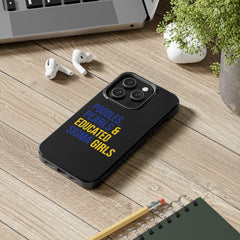 Poodles, Pearls & Educated Sigma Girls Tough Case For IPhone® - Black