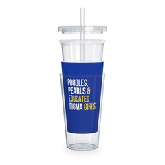 Poodles Pearls & Educated Sigma Girls 20oz Tumbler