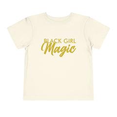Black Girl Magic Toddler T-Shirt - Black