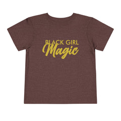 Black Girl Magic Toddler T-Shirt - Black