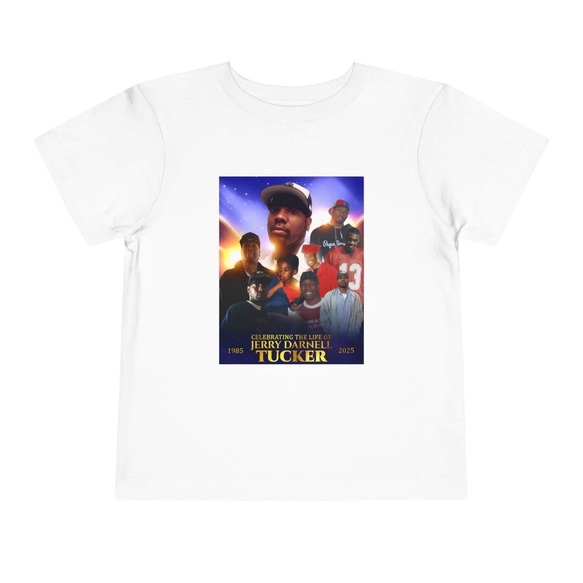 Jerry Celebration of Life Toddler Short Sleeve Tee