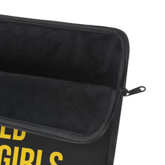 Poodles Pearls & Educated Sigma Girls Laptop Sleeve