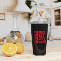 Pyramids Pearls & Educated Delta Girls 20oz Tumbler