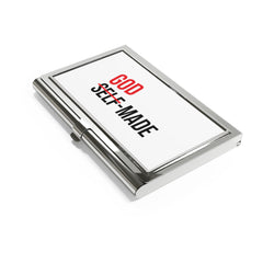 God Made Business Card Holder
