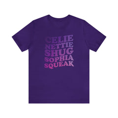 Celie Nettie Shug Sophia Squeak T-Shirt