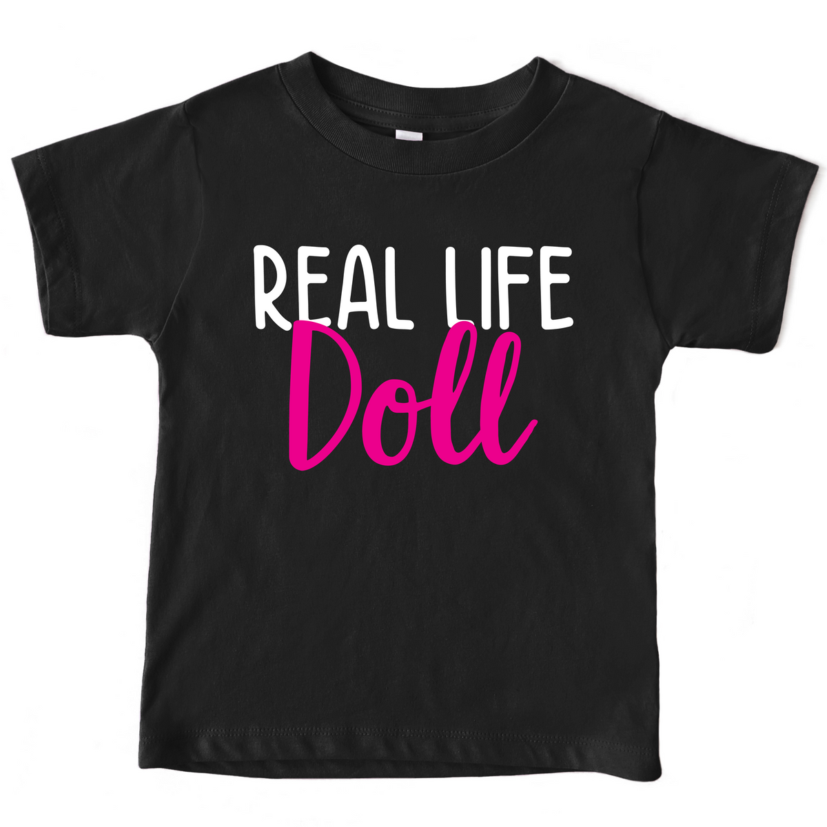 Real Life Doll Baby T-Shirt - White