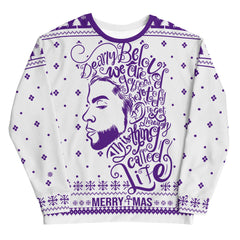 Prince Recycled Ugly Christmas Sweater