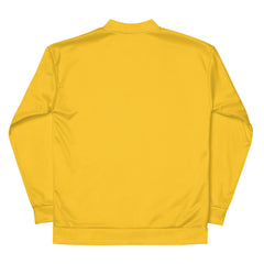 Poodles Pearls & Educated Sigma Girls Bomber Jacket - Yellow