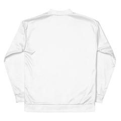 Doves Pearls & Educated Zeta Girls Bomber Jacket - White