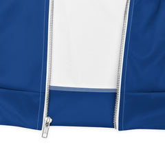 Doves Pearls & Educated Zeta Girls Bomber Jacket - Blue