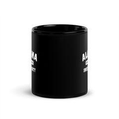 Alabama Sweet Tea Party Black Glossy Mug