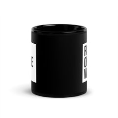 Ride Or Die Wife Black Glossy Mug