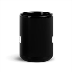 Queen Black Glossy Mug