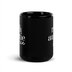 Rich Auntie Juice Black Glossy Mug