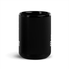 Keep That Same Energy Black Glossy Mug