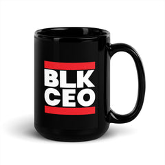 BLK CEO Black Glossy Mug