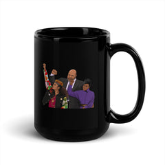 Right On Black Glossy Mug