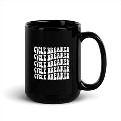 Cycle Breaker Black Glossy Mug