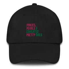 Pinkies Pearls Educated Pretty Girls hat