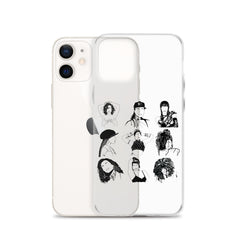 Janet Jackson Appreciation Clear iPhone® Case