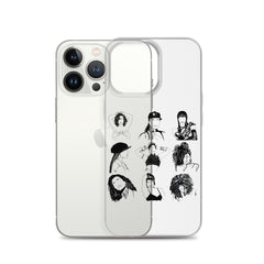 Janet Jackson Appreciation Clear iPhone® Case