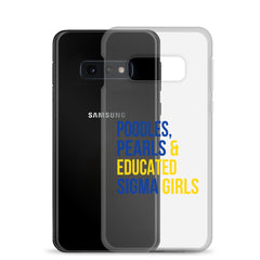 Poodles, Pearls & Educated Sigma Girls Clear Case for Samsung®