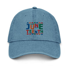 Juneteenth Denim Hat