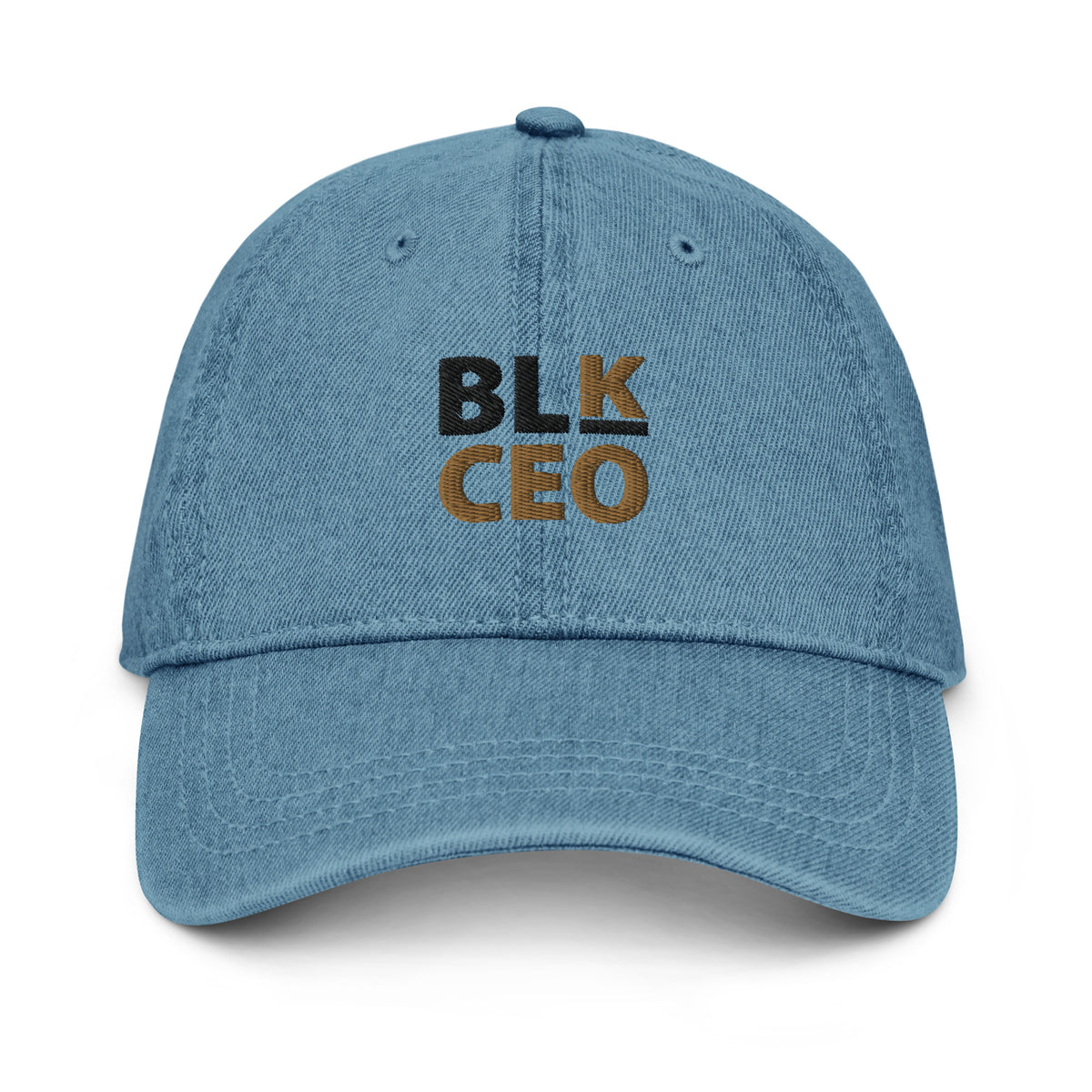 BLK CEO Denim Hat - Black