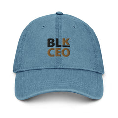 BLK CEO Denim Hat - Black