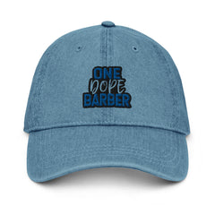 One Dope Barber Denim Hat - Blue